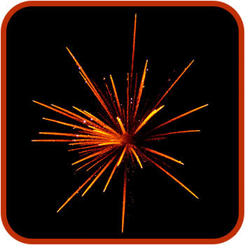 Firework graphic.